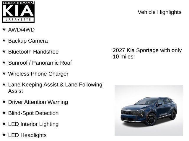 2027 Kia Sportage Hybrid EX