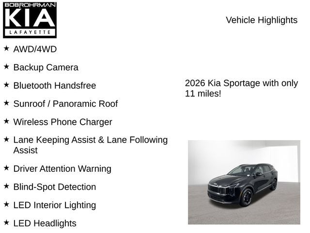 2026 Kia Sportage Hybrid EX