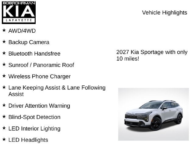2027 Kia Sportage Hybrid X-Line