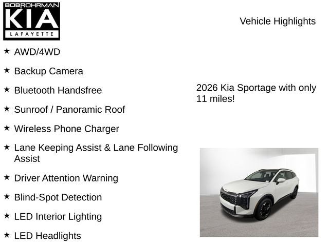 2026 Kia Sportage Hybrid EX