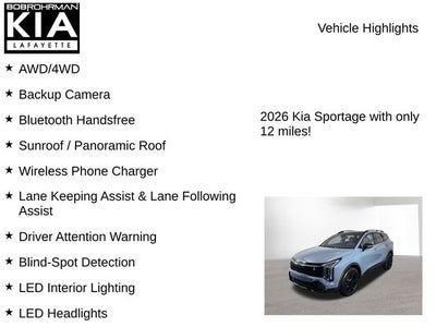2026 Kia Sportage Hybrid X-Line