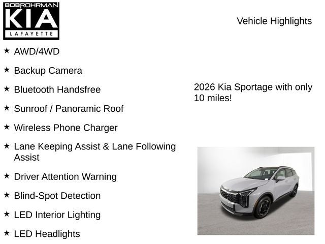 2026 Kia Sportage Hybrid EX
