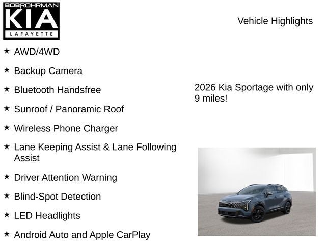 2026 Kia Sportage Hybrid X-Line