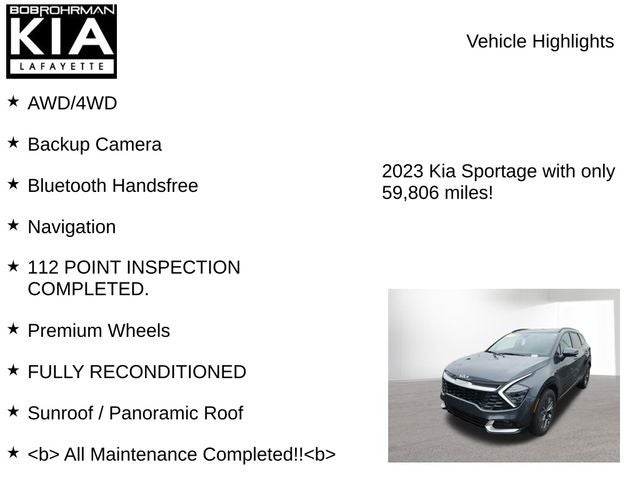2023 Kia Sportage Hybrid SX-Prestige