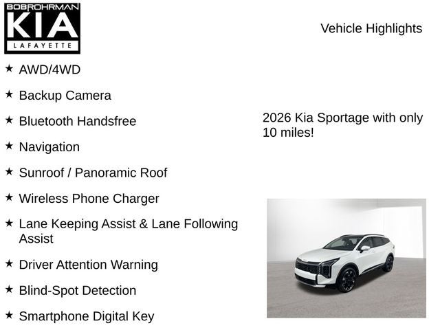 2026 Kia Sportage Hybrid SX-Prestige
