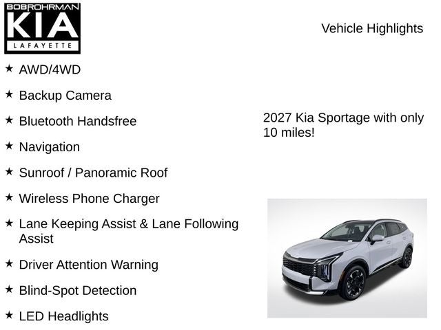 2027 Kia Sportage Hybrid SX-Prestige