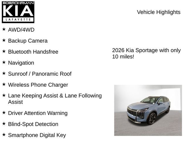2026 Kia Sportage Hybrid SX-Prestige
