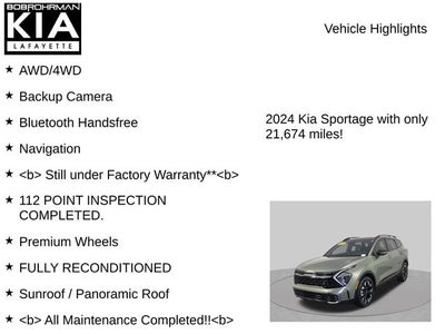 2024 Kia Sportage Plug-In Hybrid X-Line