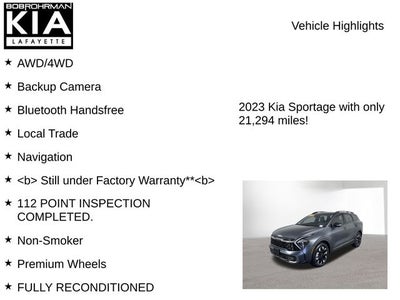 2023 Kia Sportage Plug-In Hybrid X-Line Prestige