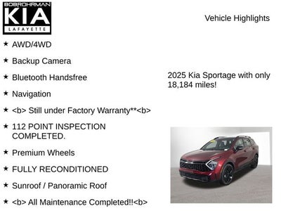 2025 Kia Sportage Plug-In Hybrid X-Line Prestige