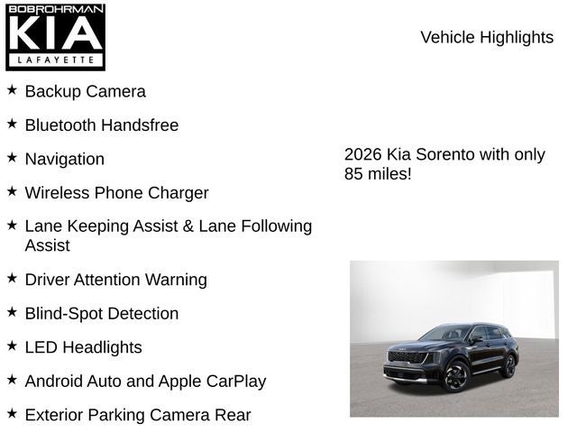 2026 Kia Sorento Hybrid EX