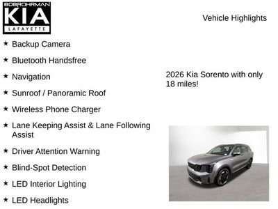 2026 Kia Sorento Hybrid EX
