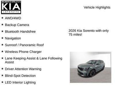2026 Kia Sorento Hybrid EX
