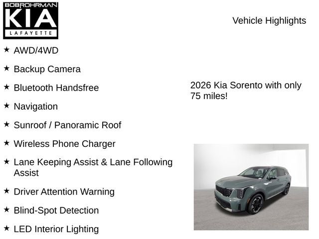 2026 Kia Sorento Hybrid EX