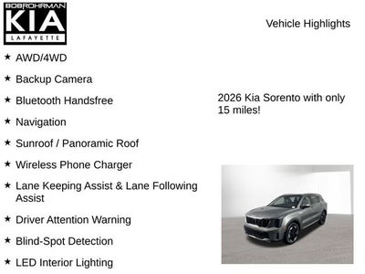 2026 Kia Sorento Hybrid EX