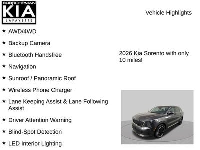2026 Kia Sorento Hybrid EX