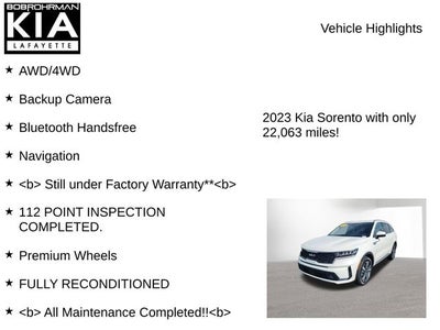 2023 Kia Sorento Hybrid EX
