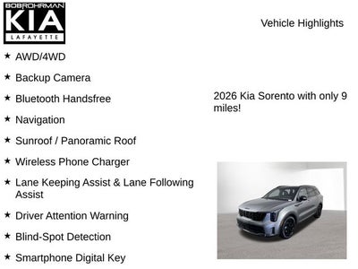2026 Kia Sorento Hybrid X-Line SX Prestige
