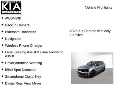 2026 Kia Sorento Hybrid X-Line SX Prestige