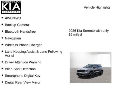 2026 Kia Sorento Hybrid X-Line SX Prestige