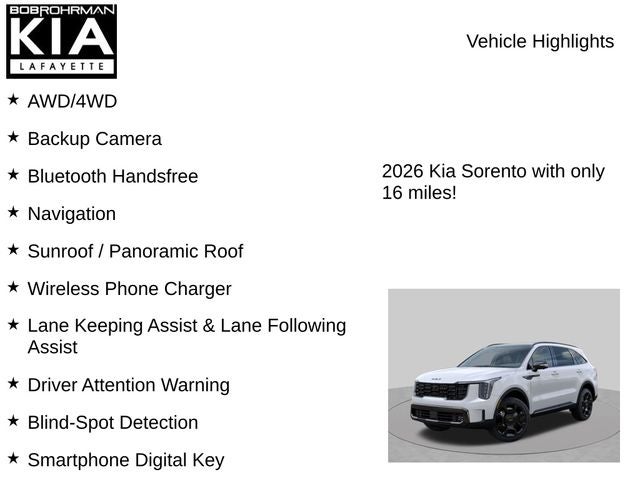 2026 Kia Sorento Hybrid X-Line SX Prestige