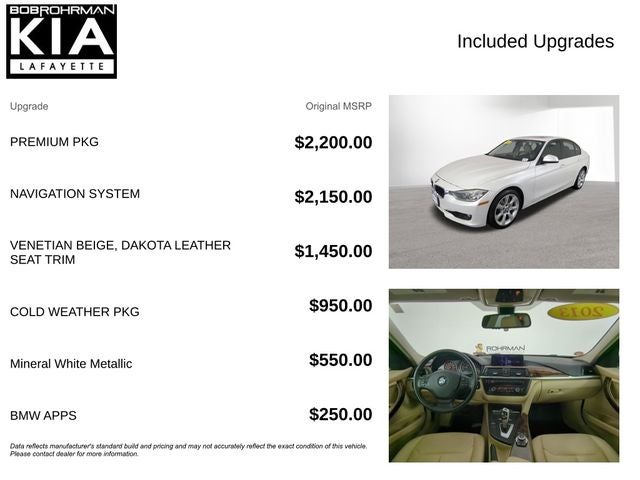 2013 BMW 3 Series 335i xDrive