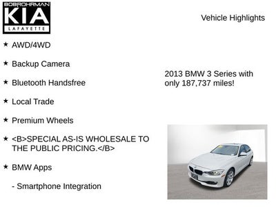 2013 BMW 3 Series 335i xDrive