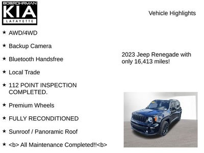 2023 Jeep Renegade Altitude