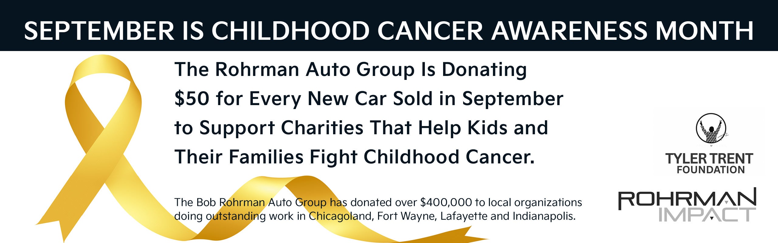 SEPTEMBER IS CHILDHOOD CANCER AWARENESS MONTH