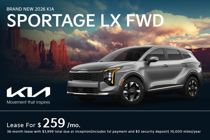 Brand New 2026 Kia Sportage LX FWD