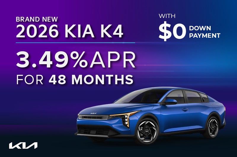 Brand New 2026 Kia K4