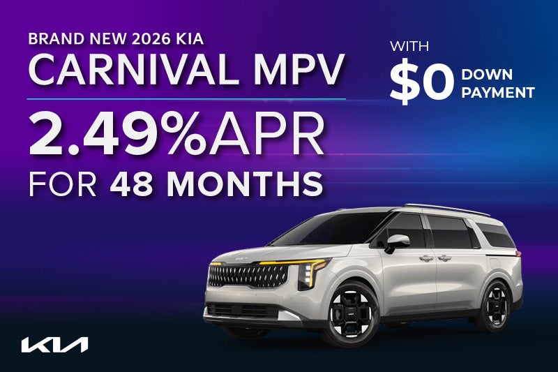 Brand New 2026 Kia CARNIVAL MPV