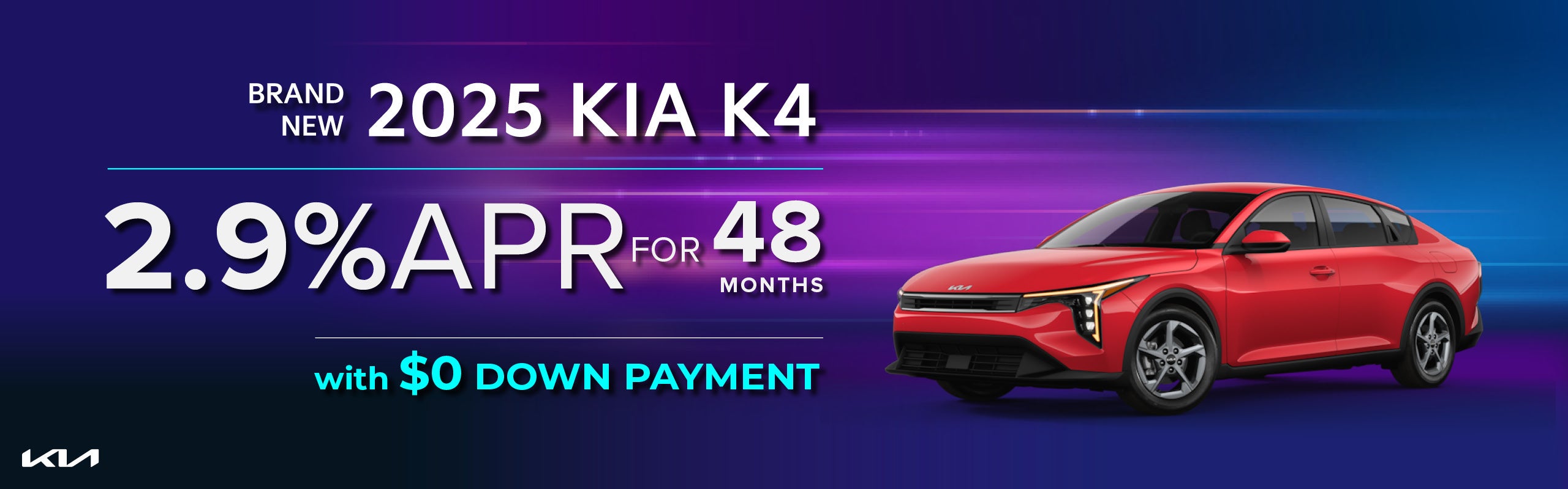 Brand New 2025 Kia K4
