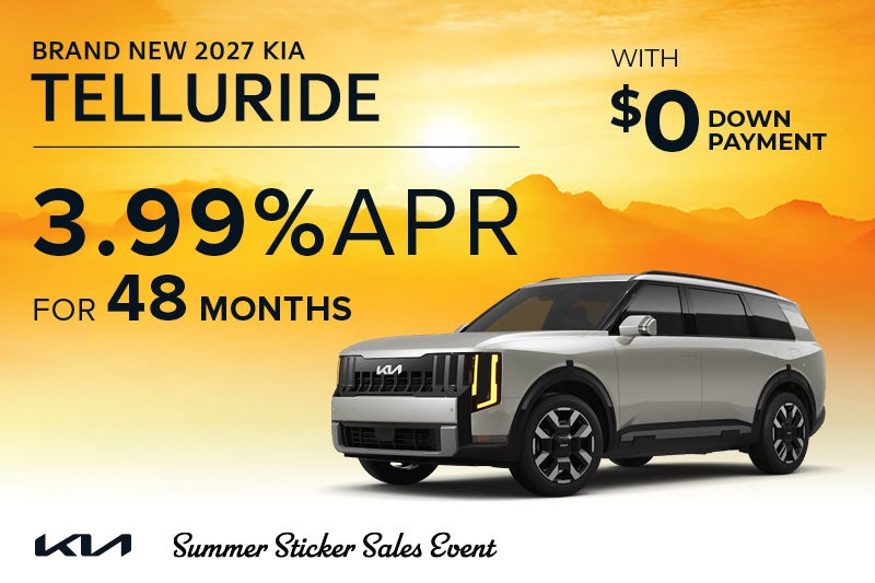 Brand New 2027 Kia TELLURIDE