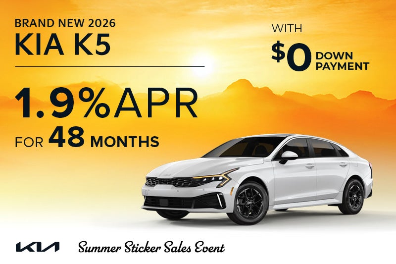 Brand New 2026 Kia K5