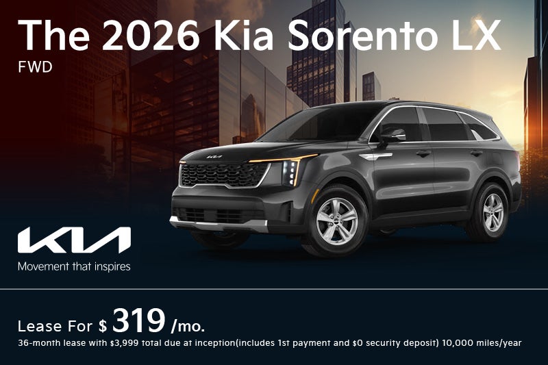 The 2026 Sorento LX FWD