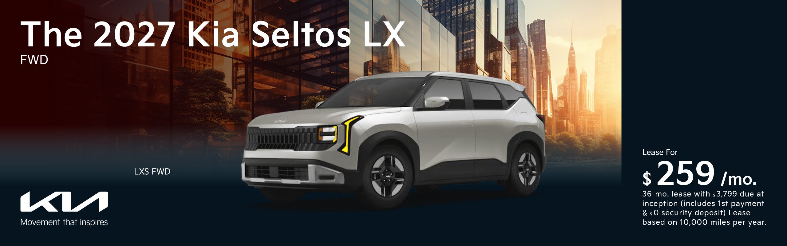 The 2027 Kia Seltos LX FWD