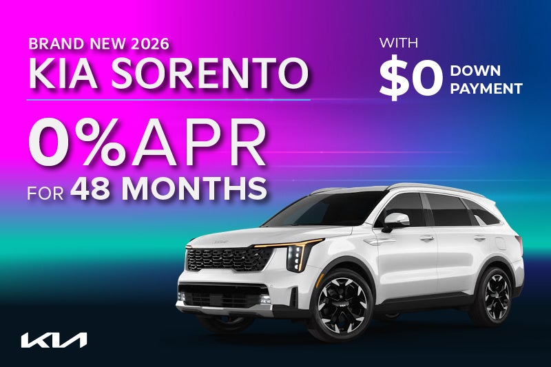 Brand New 2026 Kia Sorento 