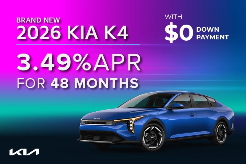 Brand new 2026 Kia K4