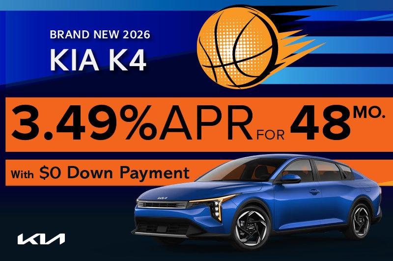 Brand new 2026 Kia K4