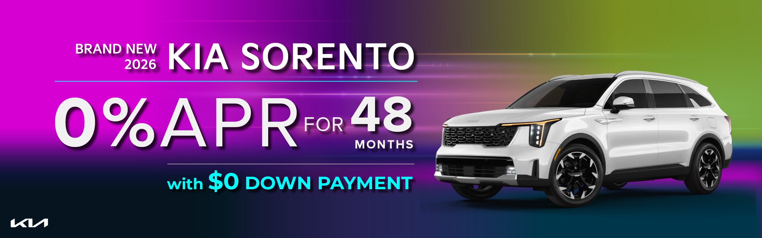 Brand New 2026 Kia Sorento 