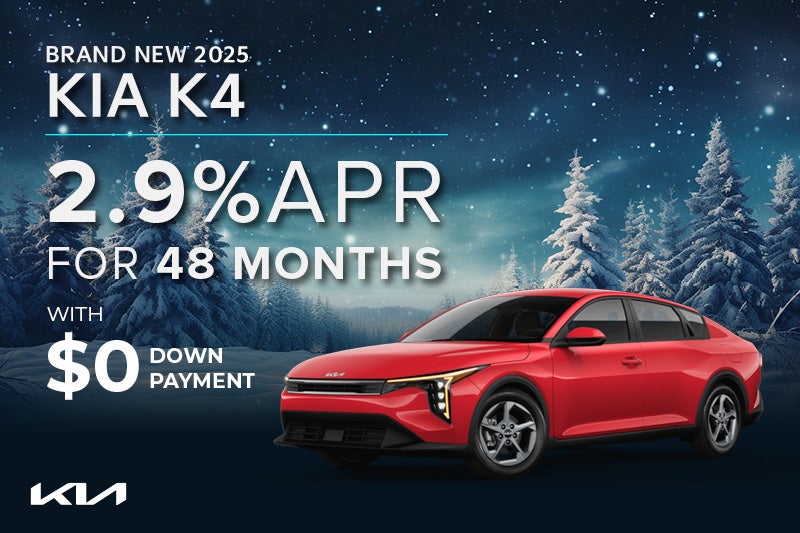 Brand New 2025 Kia K4