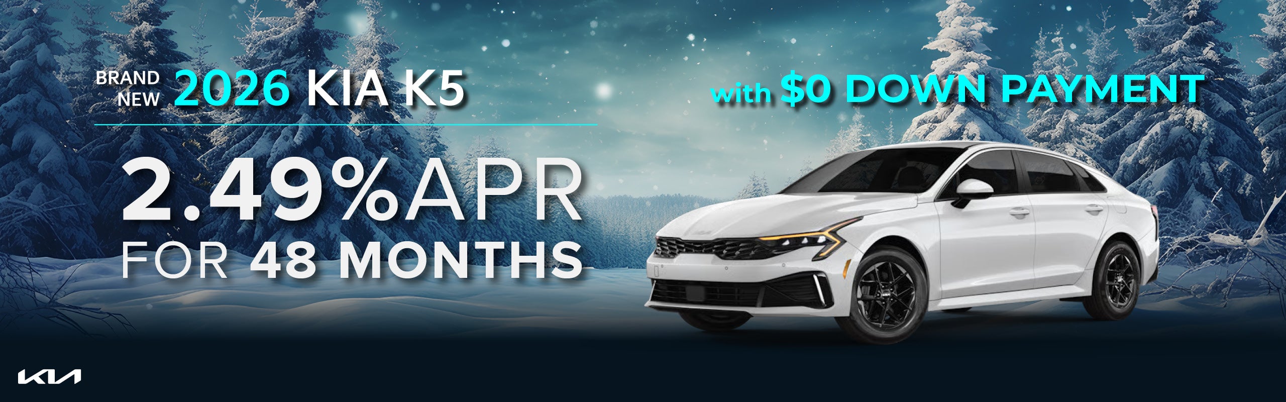 Brand New 2026 Kia K5