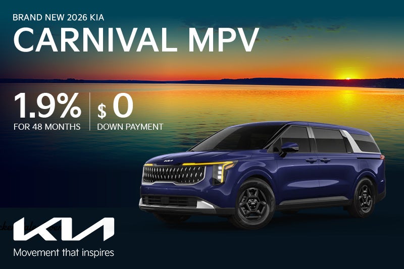 Brand New 2026 Kia Carnival MPV