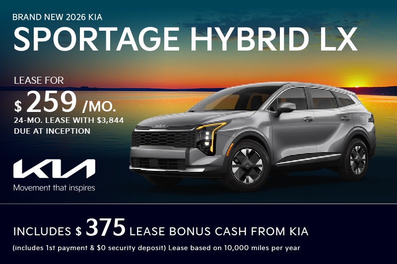 Brand New 2026 Kia SPORTAGE Hybrid