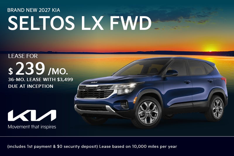 Brand New 2026 Kia SELTOS LX FWD