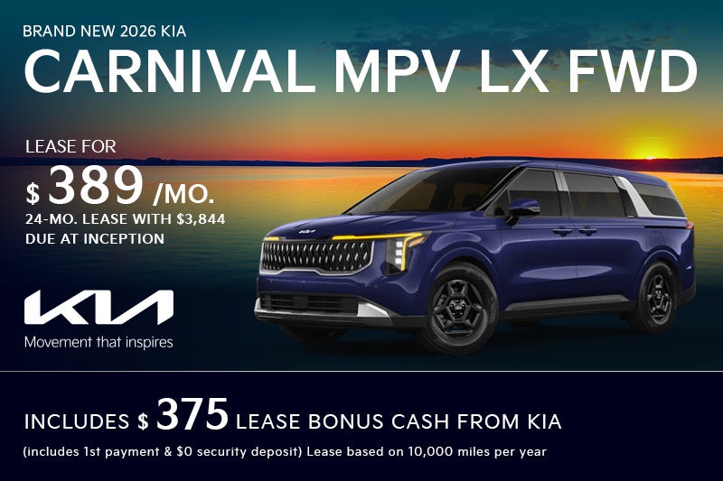Brand New 2026 Kia Carnival MPV