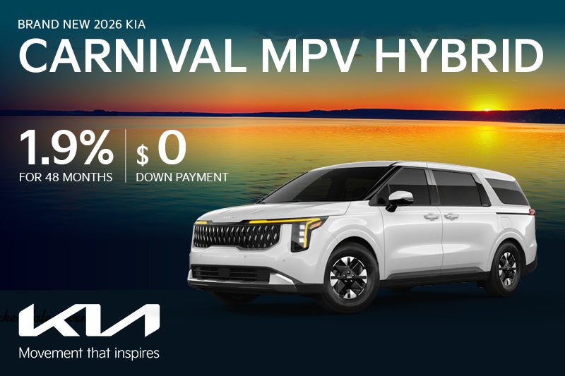 Brand New 2026 Kia Carnival MPV hybrid