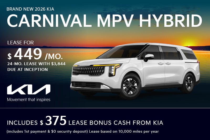 Brand New 2026 Kia Carnival MPV hybrid