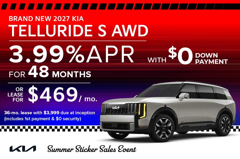 rand New 2027 Kia TELLURIDE S AWD